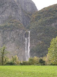 Waterfall in Cevio