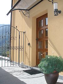 Entrance to Casa alla Cascata - self-catering Maggia Valley
