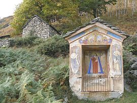 madonna in the woods above Maggia