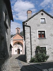 alley in the village of Maggia