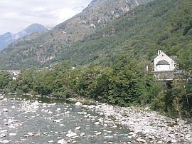 Maggia river