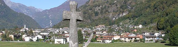 Villaggio di Maggia, Svizzera Italiana (Ticino)