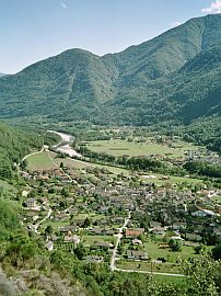 Maggia village, Ticino, Switzerland